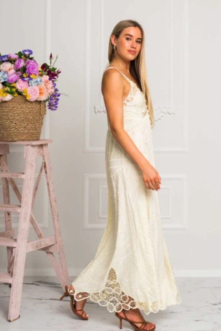 ZAIMARA Day Dream maxi dress side view