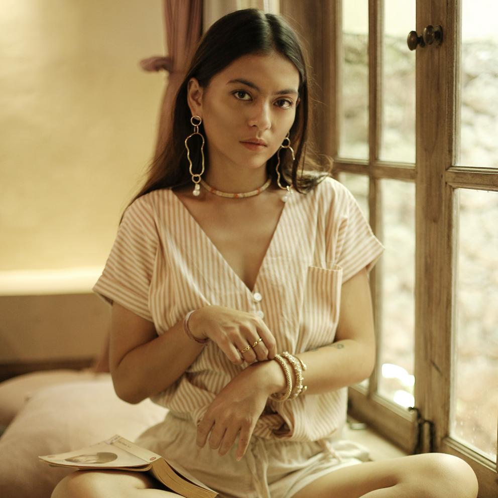 BrunnaCo Lana sustainable cotton shirt