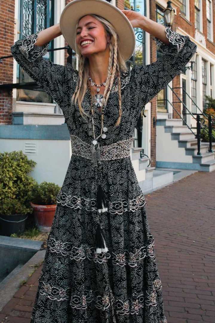 ZAIMARA Barcelona maxi dress