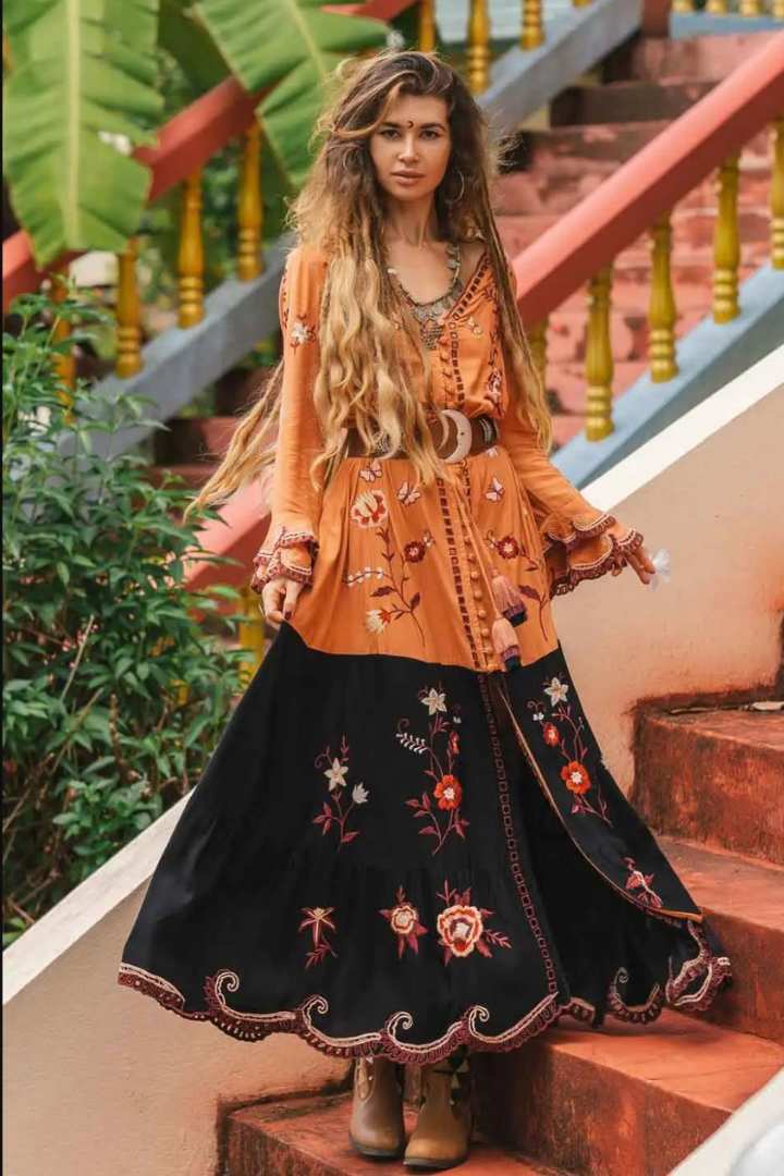 ZAIMARA Dominique kimono dress