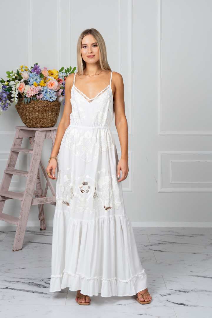 ZAIMARA Mirage slip dress