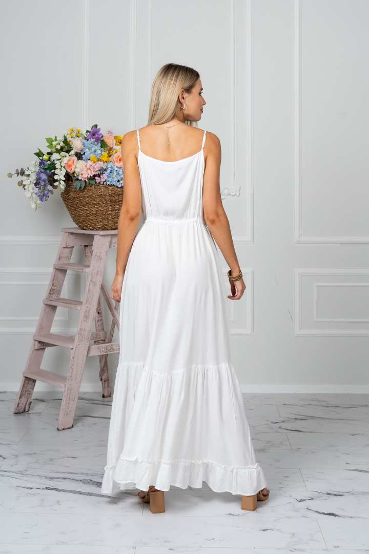 ZAIMARA Mirage slip dress back