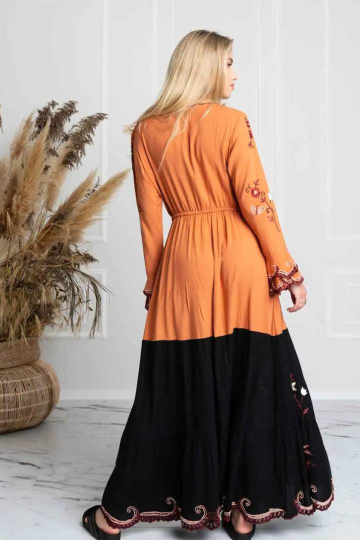 ZAIMARA Dominique kimono dress back