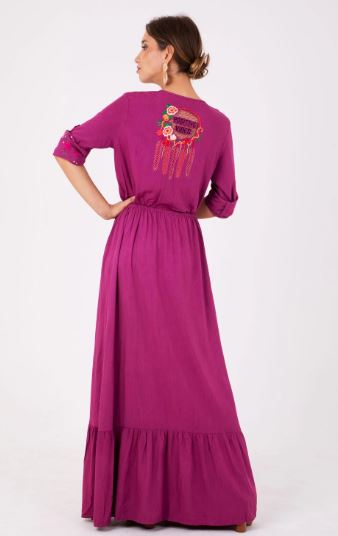 ZAIMARA Amelie boho maxi dress