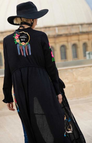 ZAIMARA Capri kimono dress