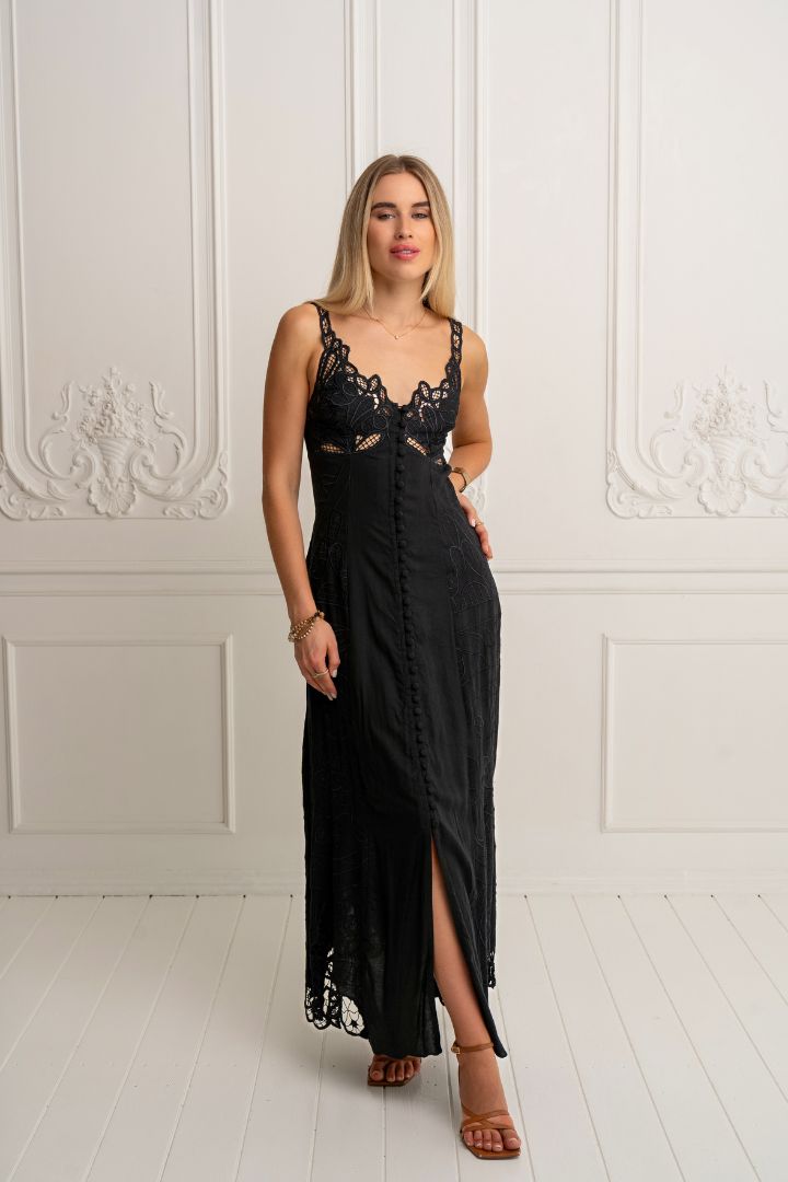 ZAIMARA Night Glam gown studio model