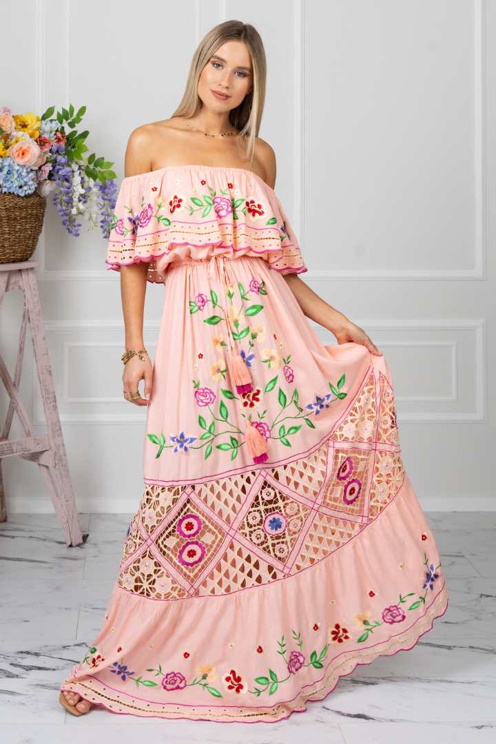 ZAIMARA Venezia  pink gown