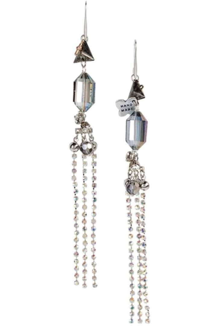 Maiden-Art crystal drop earrings