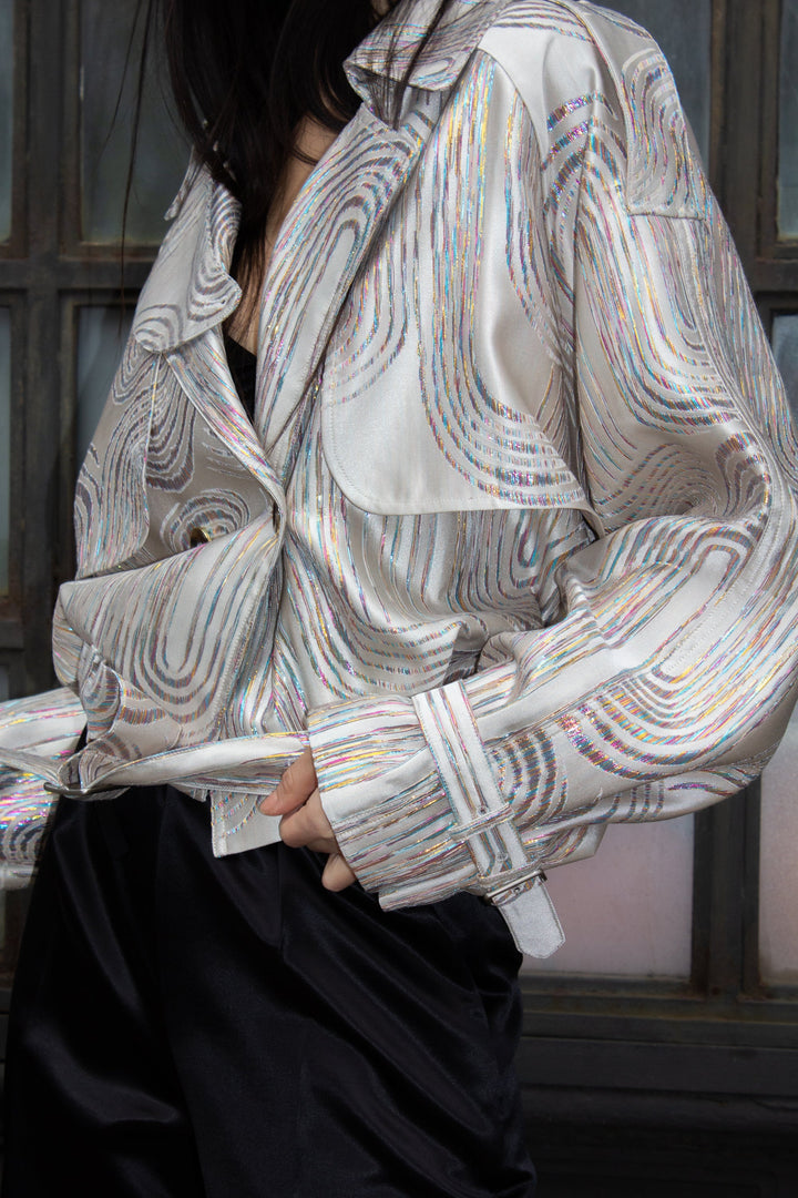Le Reussi Jacqueline sustainable bomber jacket 