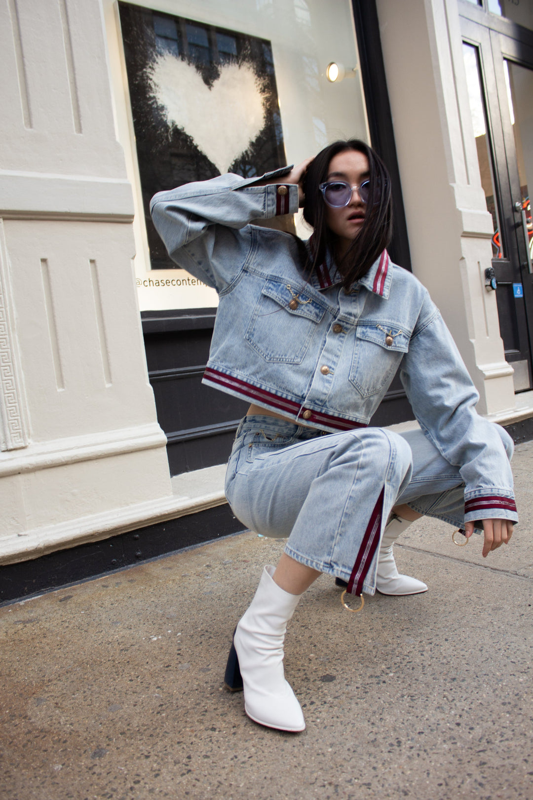 Le Reussi Danielle boyfriend jeans