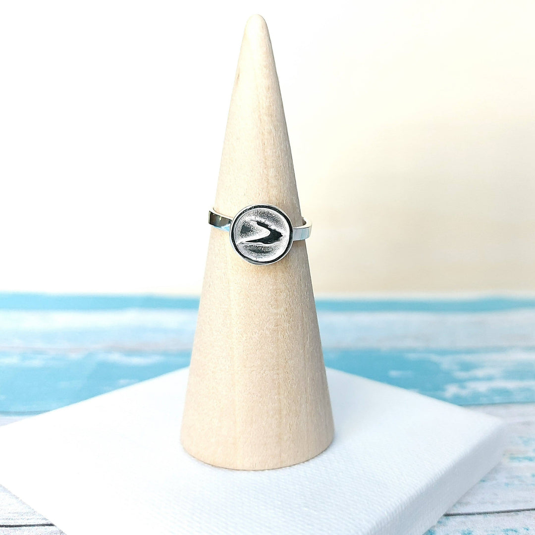 Joie Designs interesting perspective sustainable ring 