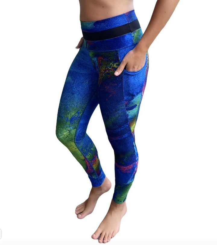 Sustainable leggings with pockets